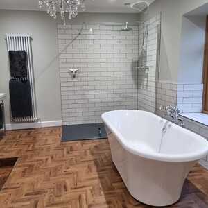 Luxurious Bathroom Renovation with Freestanding Bath