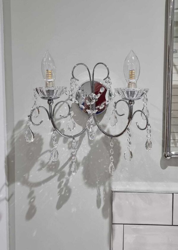 After photos - Wall mounted light